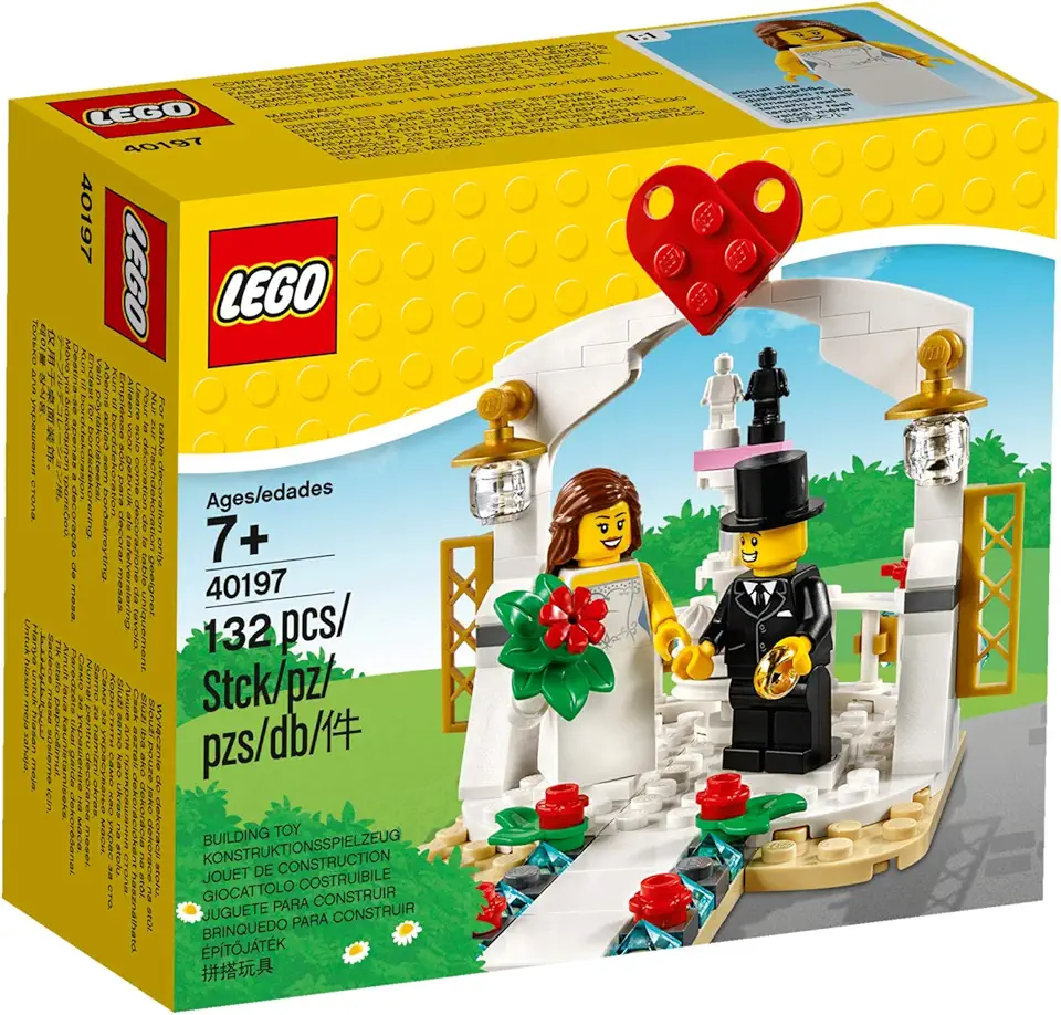 LEGO Wedding Favor Set 2018 (40197) 132 Piece...