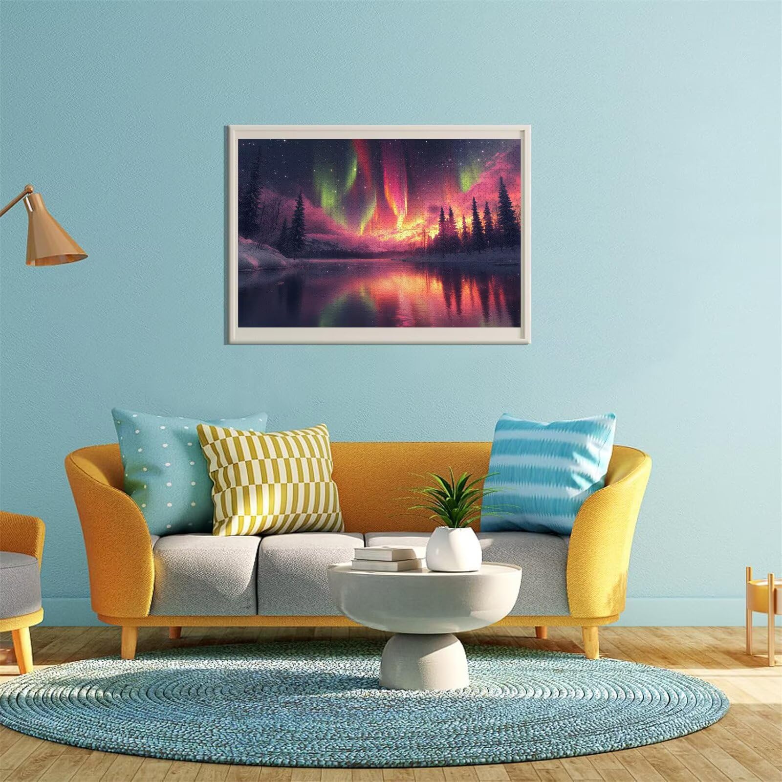 Puzzle Erwachsene 2000 Teile Aurora Sternenhimmel Educa Jigsaw für Kinder ab 8 Jahren Mädchen Jungen, Erwachsene Impossible Klassische Puzzles, Anspruchsvoll Spielspaß, Als Geschenke 70x99cm t-374