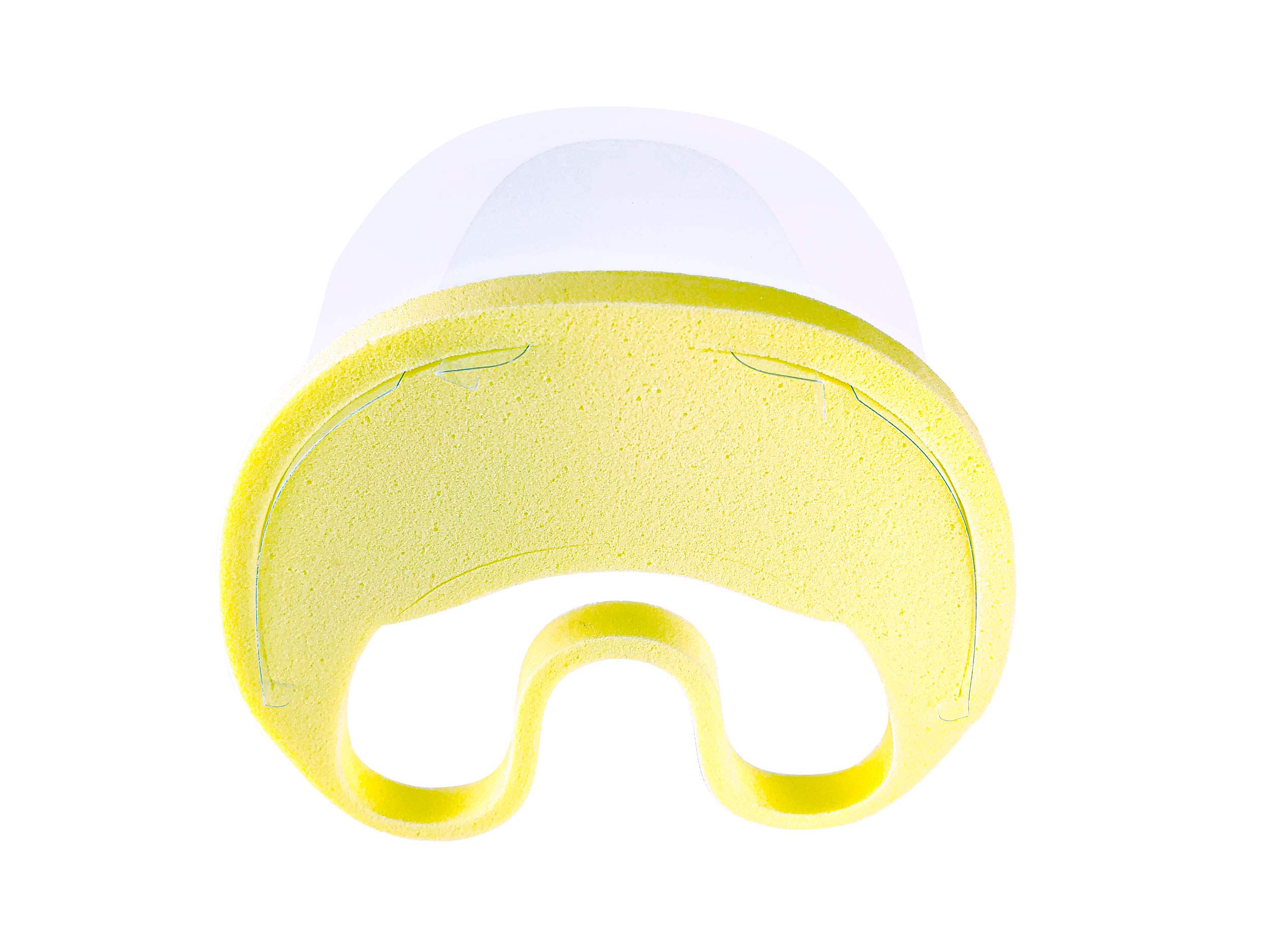 Oedim Pack de 10 Unidades Protección Facial Transparente 35,6x23,5cm | Visera de Protección Fabricada en España | Evita Contagios