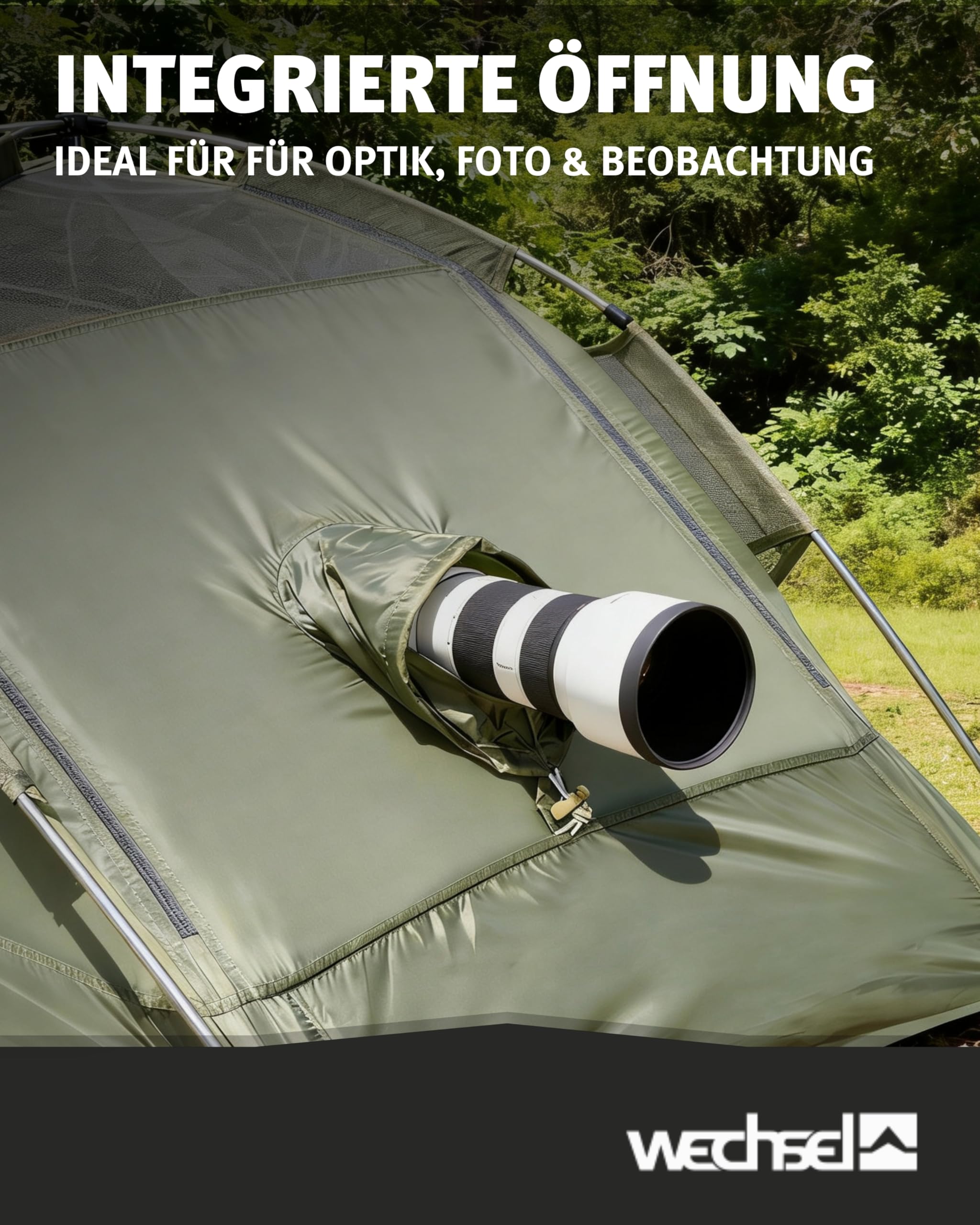 Wechsel Trekkingzelt Pathfinder Elements I Geodätzelt für 1 Person I sturmstabiles Kuppelzelt I kompakt & transportabel I ideales Outdoor-Zelt für Camping, Wandern, Trekking & Naturfotografie