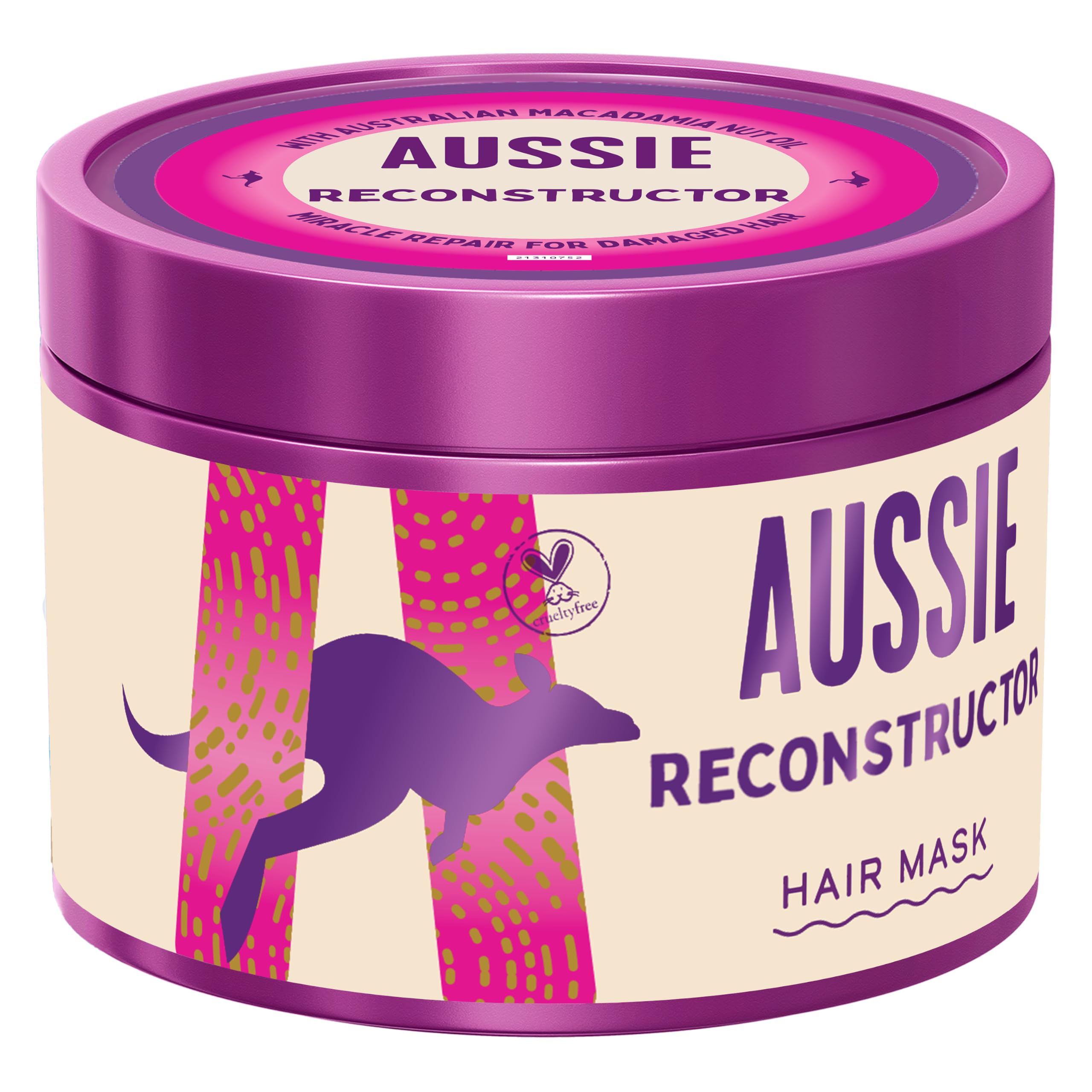 Aussie Reconstructor Hair Mask 300ml Revive & Moisturise Dry, Damaged Hair.