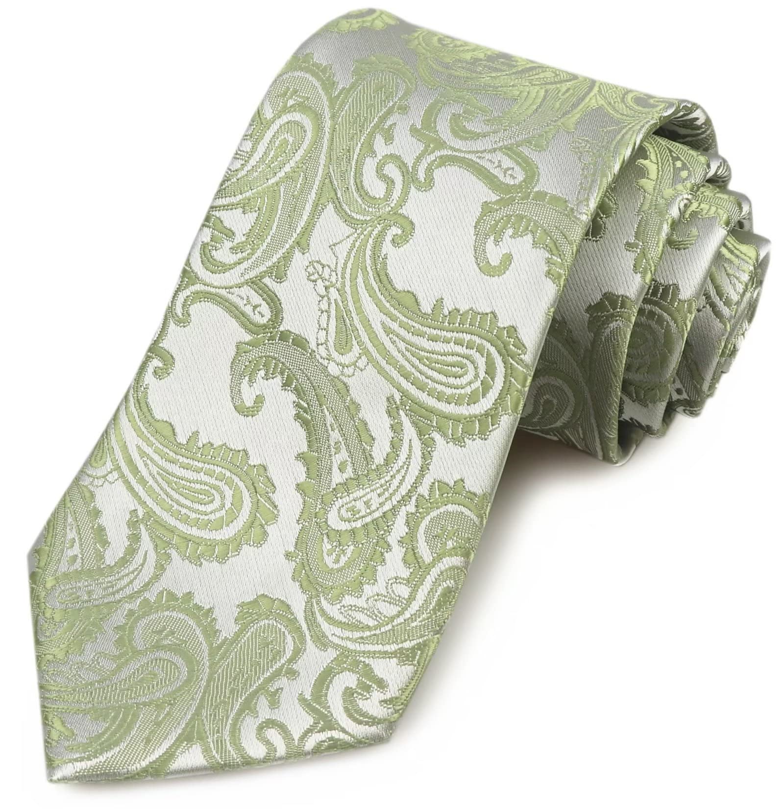 Men's Striped Patterned Tie Polka Dots Jacquard Formal Designer Neckties