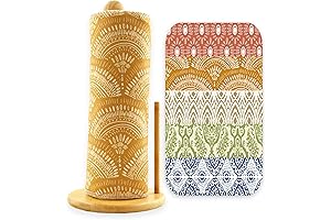 Reusable Paper Towel Alternative - 25 Pack Washable Cotton Cloth Roll