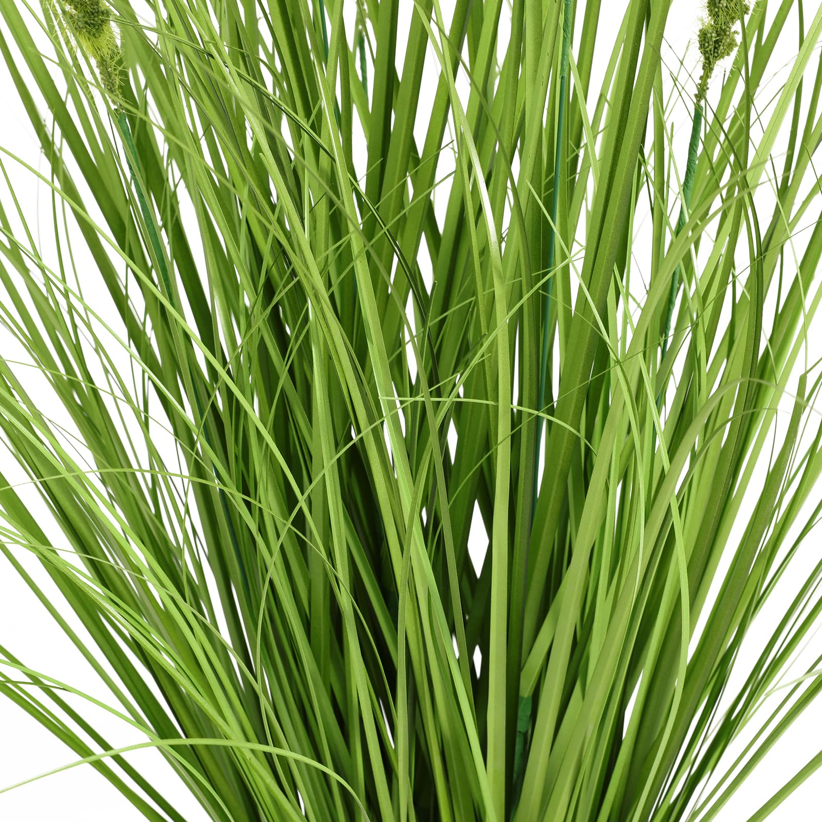 Piante Artificiali Erbacce Decorative Pianta Artificiale in Vaso, Erba di Gatto Finta Veramente Vera, Erba Artificiale per Soggiorno, Camera da Letto e Studio, Altezza 90cm