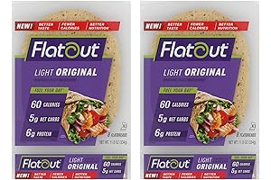 Flatout Cut Da Carb Flatbread: The Ultimate Low-Carb Bread Alternative