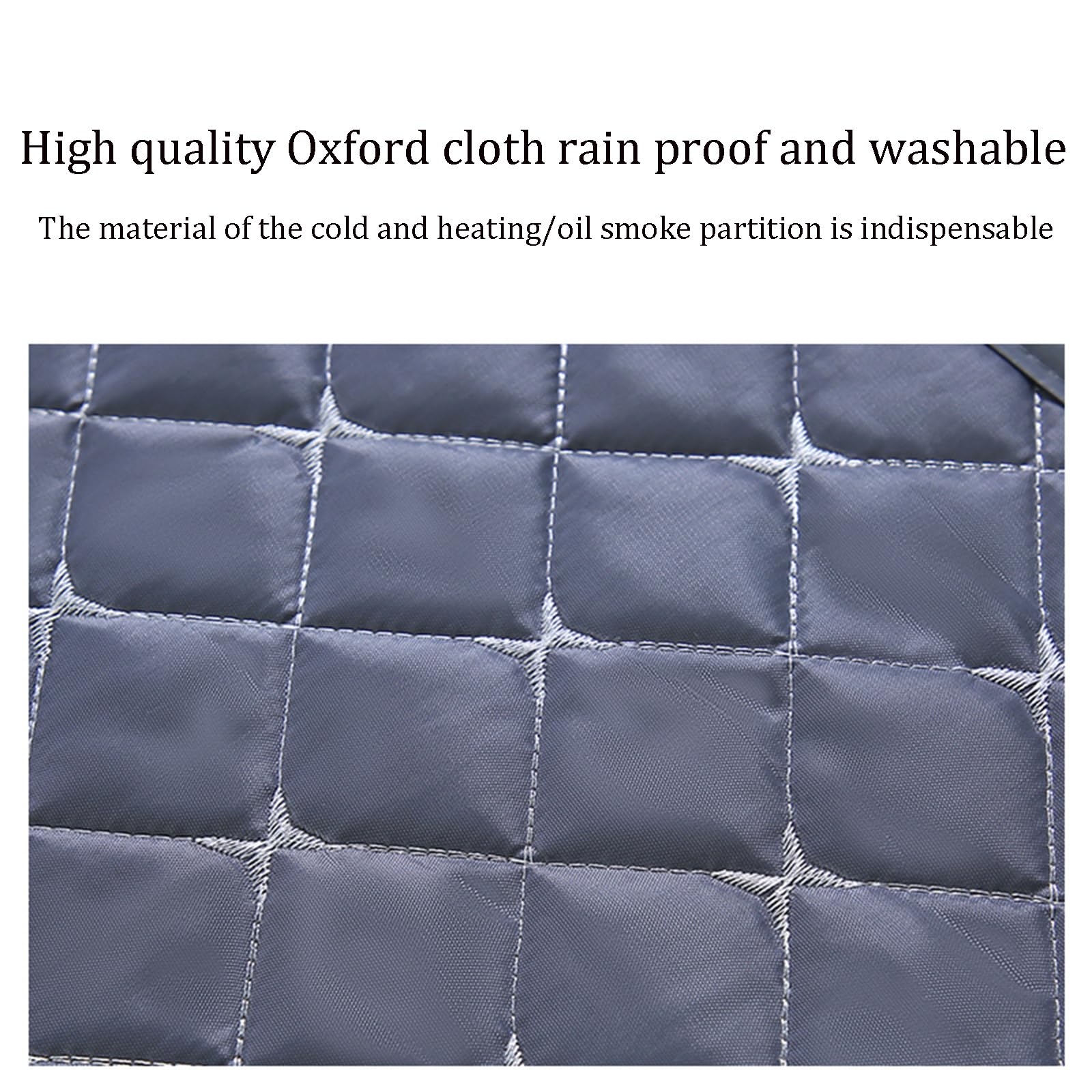 Tenda Invernale per Copertura Termica della Porta, previene la Perdita di Calore, Tessuto Oxford Leggero e insonorizzato Antivento, Calda in Inverno (120x210 cm/47,2x82,6 Pollici)
