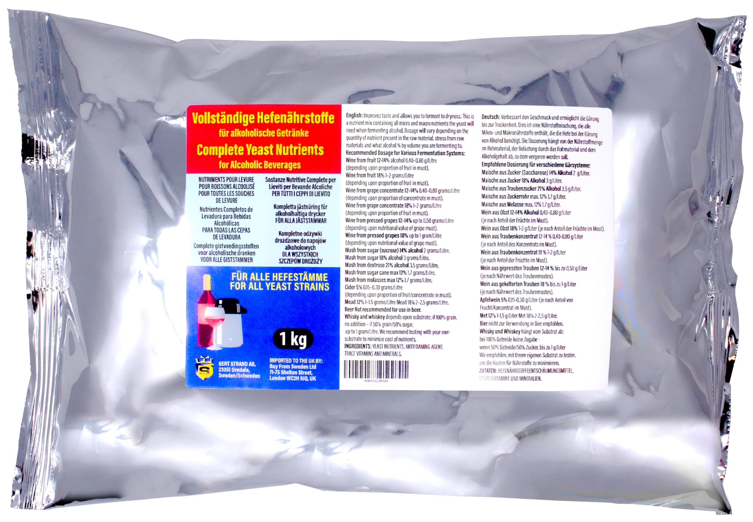 Hefenährstoffe Großpackung