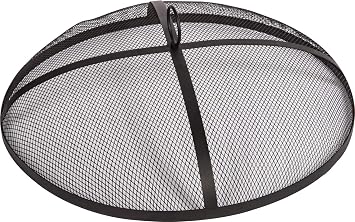 Dagan Industries 25-Inch Mesh Fire Pit Spark Screen - Round