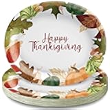 Changing Seasons Multicolor Oval Plates Cut Case (10