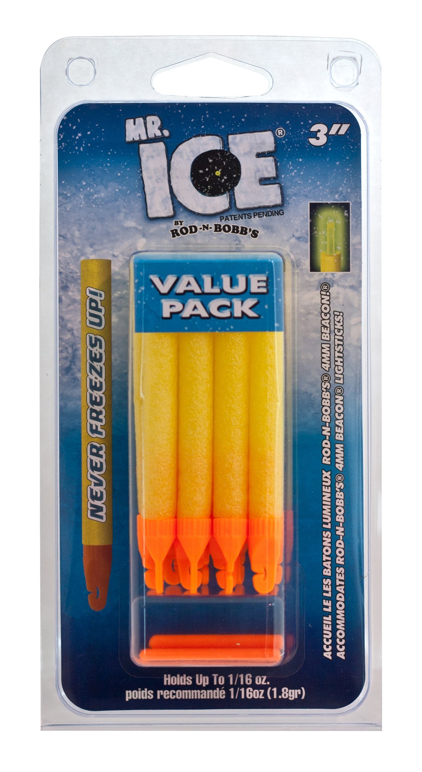Rod-N-Bobb's Mr.Ice Premium Ice Fishing Foam Floats