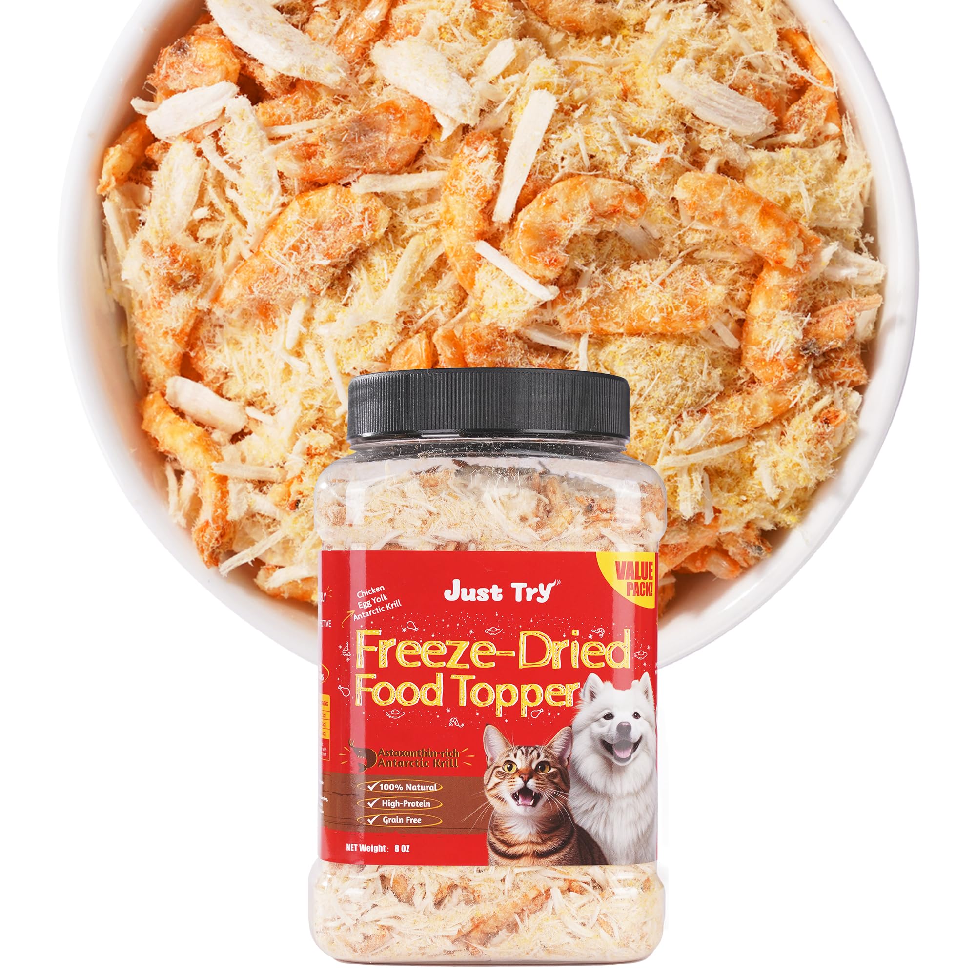 Just Try Antarctic Krill Pet Food Topper Review