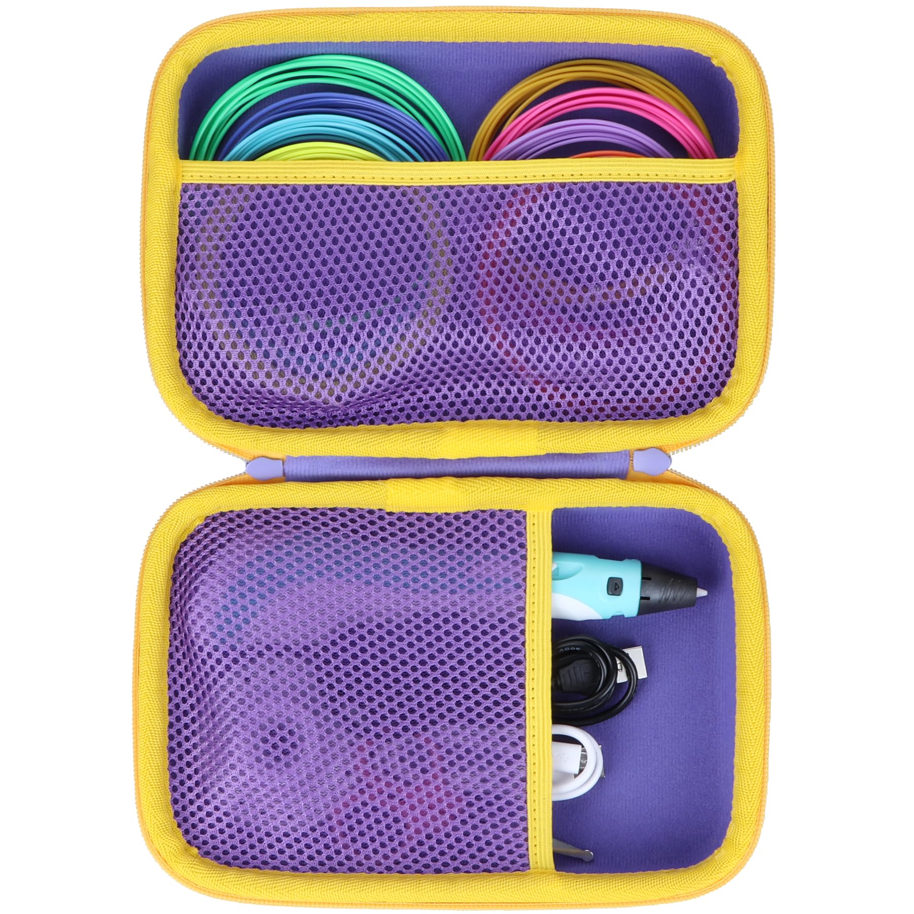 Peyyargo Hard Protective Case Compatible with SCRIB3D P1 3D Printing Pen / MYNT3D 3D Pen / 3Doodler Start 3D Printing Pen/FreeSculpt 3D Printing Pen - Image 2
