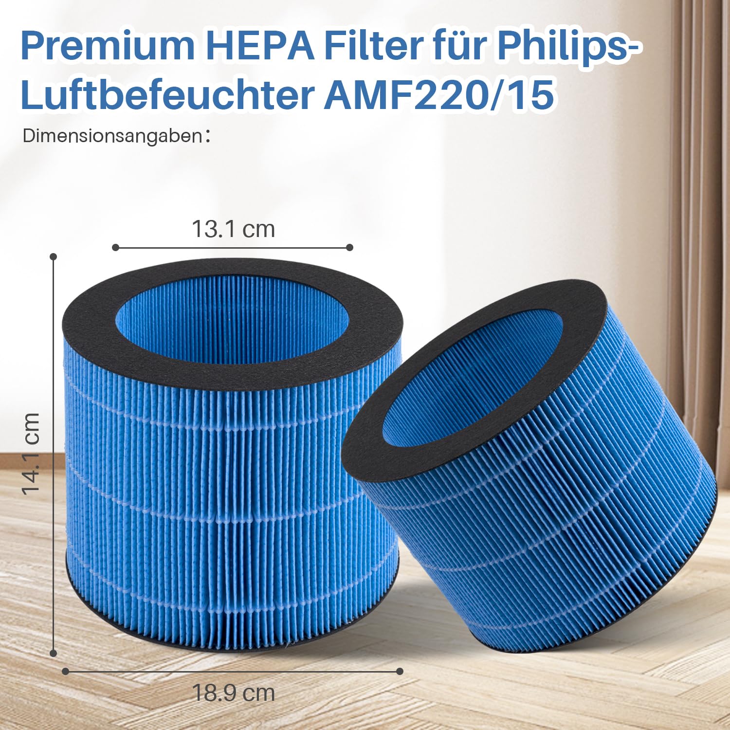 Filtro di ricambio FY3446/30 per umidificatore Philips serie 2000 e 3000, filtro a 3 strati per HU2716/10 HU2718/10 HU3916/10 HU3918/10