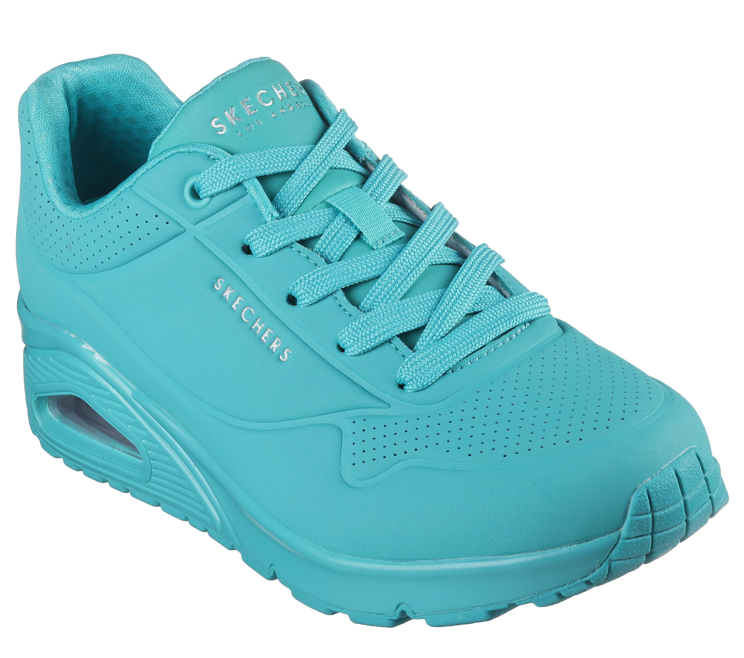 Image secondaire de Baskets Skechers Femme Uno Stand On Air Turquoise Durabuck