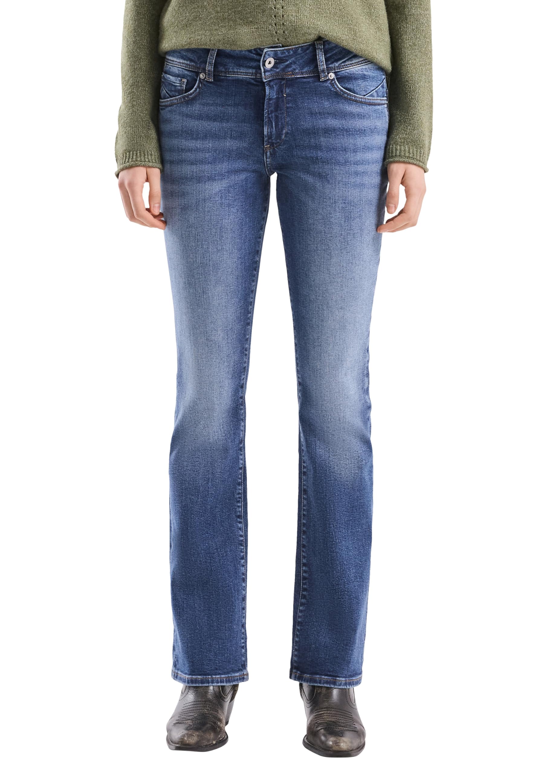 QS Jeans Catie/Slim Fit/Mid Rise/Bootcut Leg
