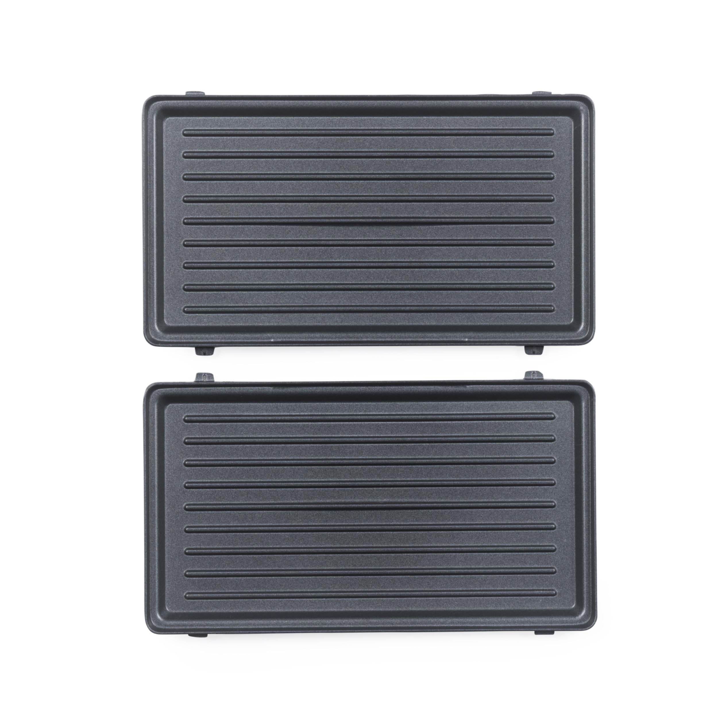 Salter 3-en-1 Snack Maker - Croque-monsieur, Gaufres, Paninis, Plaques Antiadhésives Amovibles Sans PFAS, Contrôle Automatique de la Température, Voyants d'Alimentation/Prêt, 750 W