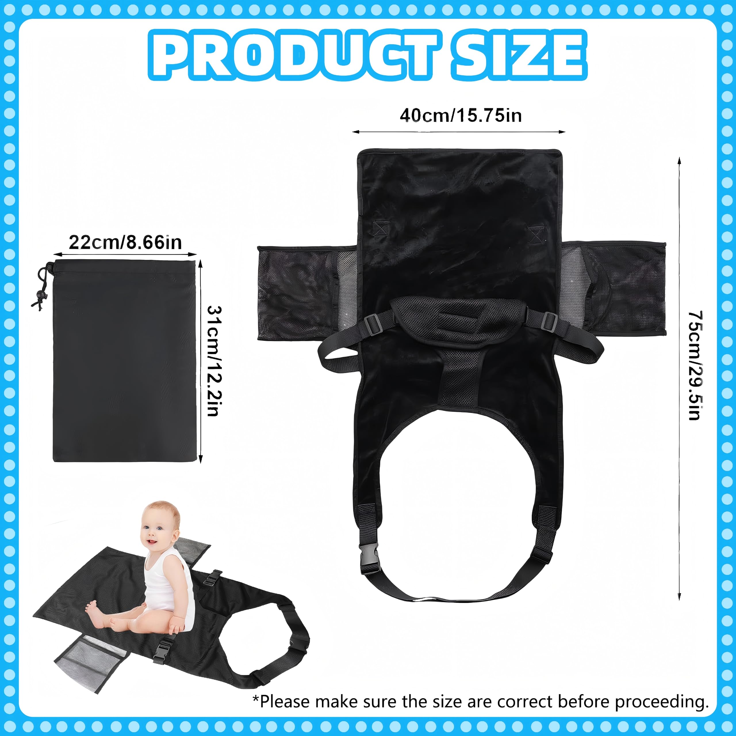 Hamac Avion Bébé,Lit Bébé Voyage Portable Extension de Siège Enfant | Repose-Pieds Ergonomique, Sécurisé, Pour Avion et Voiture