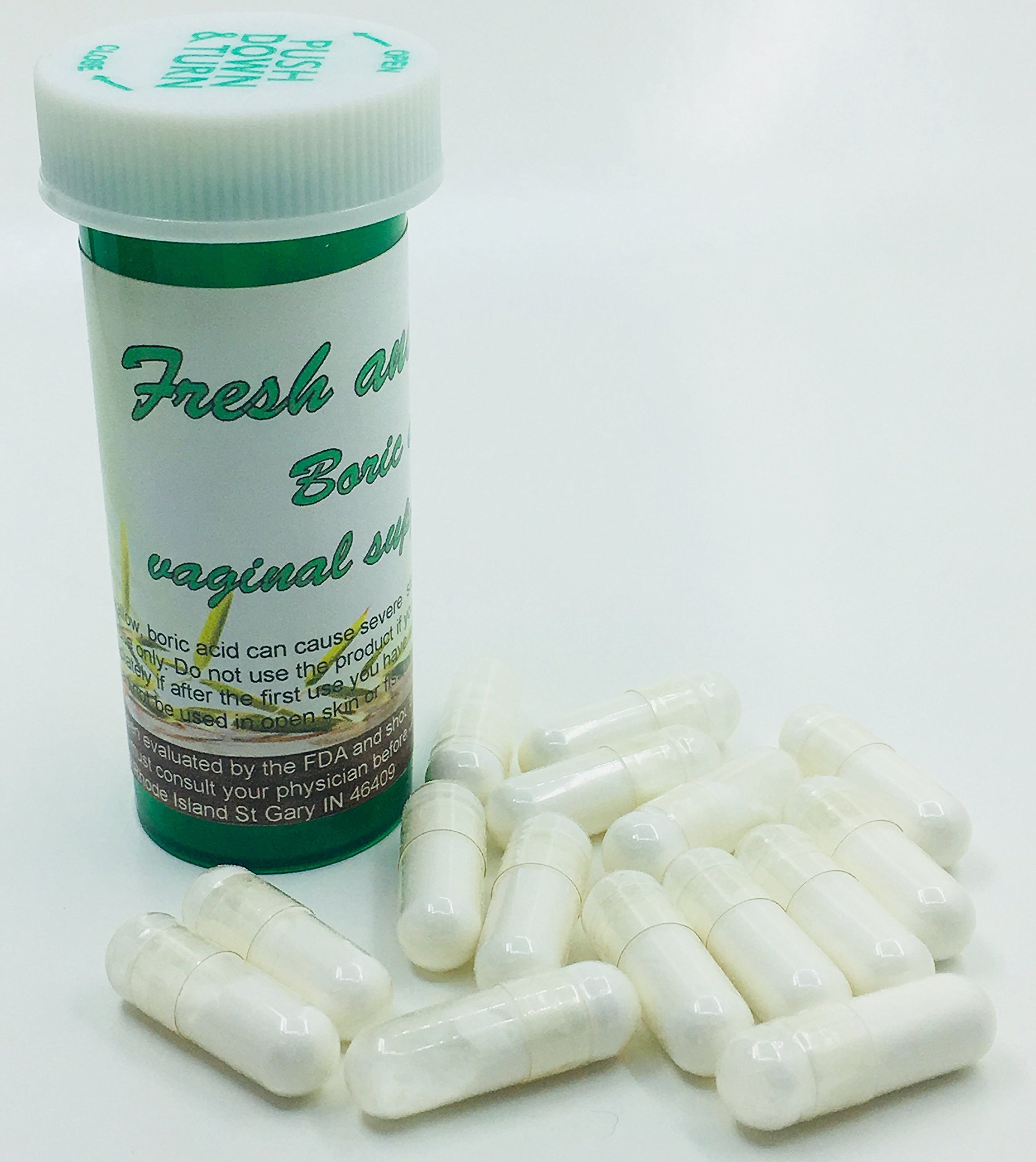 Boric Acid Vaginal Suppositories Gelatin Caps 500 Mg Each 15 Pz Container Fresh And Clean Sealed Container Childproof Buy Online In Bahamas At Bahamas Desertcart Com Productid 55818641
