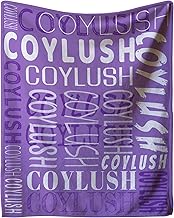 Custom Blanket, Personalized Name Blanket, Flannel Blanket with Name on Them, Suitable for Adults, Children, Babies, Mothers and Fathers, Birthday, Christmas, Valentine's Day Gifts