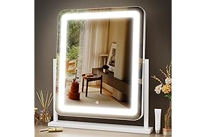Large LED Lighted Makeup Vanity Mirror with Lights