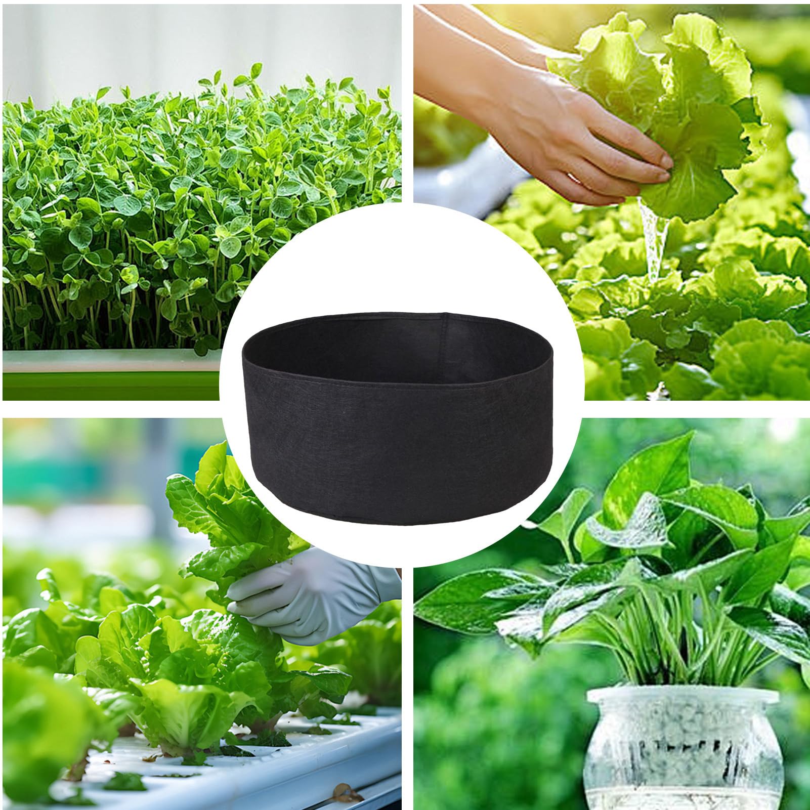 Bolsas De Cultivo De Jardín 10 Piezas Maceta para Tomate | Bolsas De Cultivo De Fieltro Para Patatas Para Patatas, Frutas, Champiñones, Raíces, Fresas, Invernadero, Jardín, Vivero,