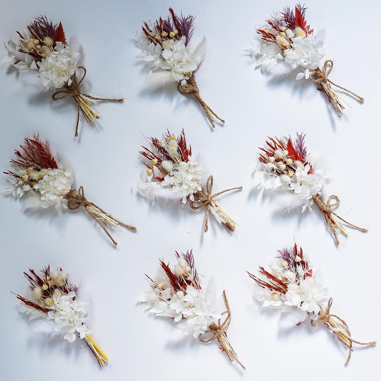 Lote De 101 Flores Secas Para Decoración - Rosas, Eucalipto, Hierba De La Pampa, Ideal Para Bodas, Hogar O Manualidades DIY