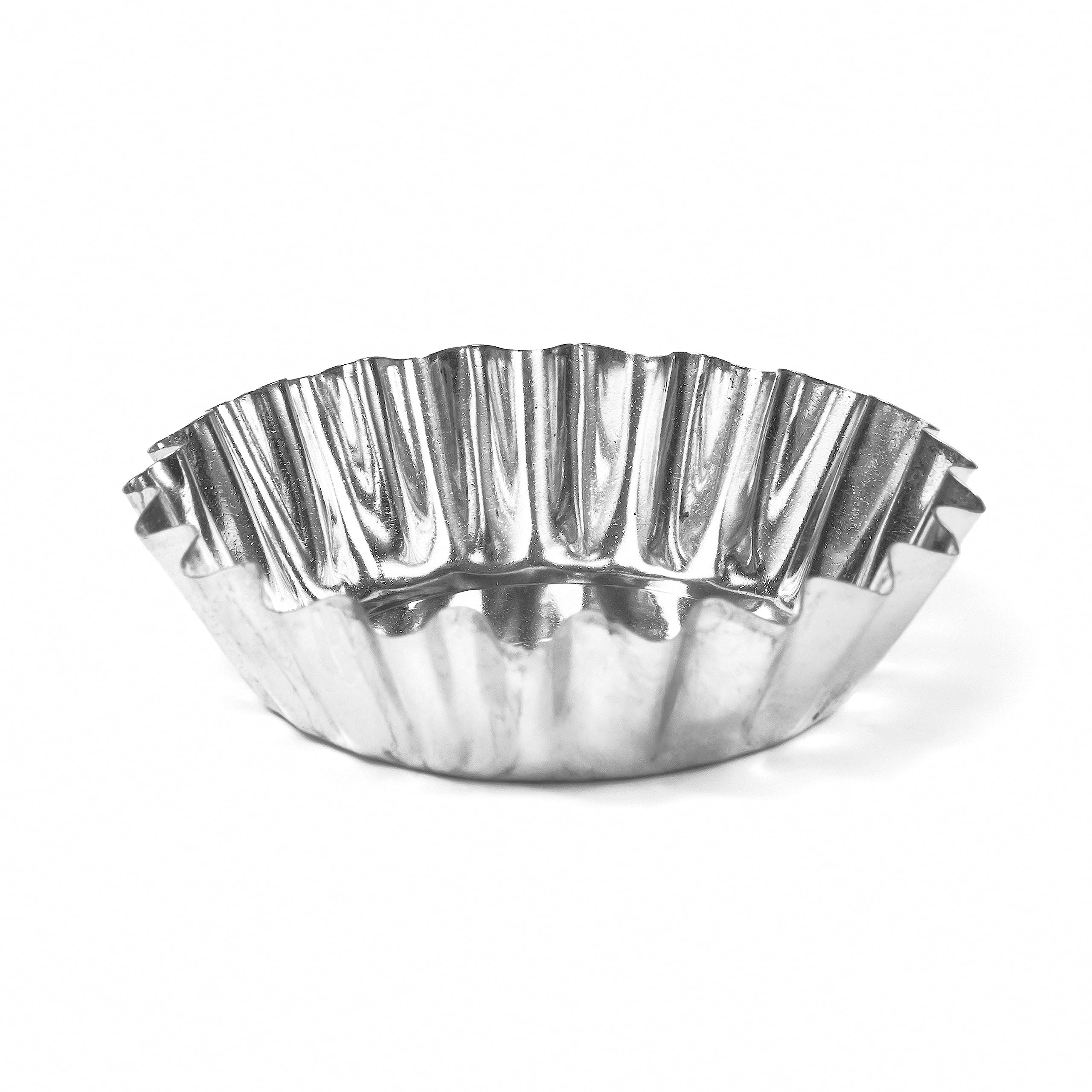 Stampini Per Crostate 30 Pezzi - Acciaio Inox Antiaderente, 7.2x5x2cm, Per Muffin E Dolci - Foto 14