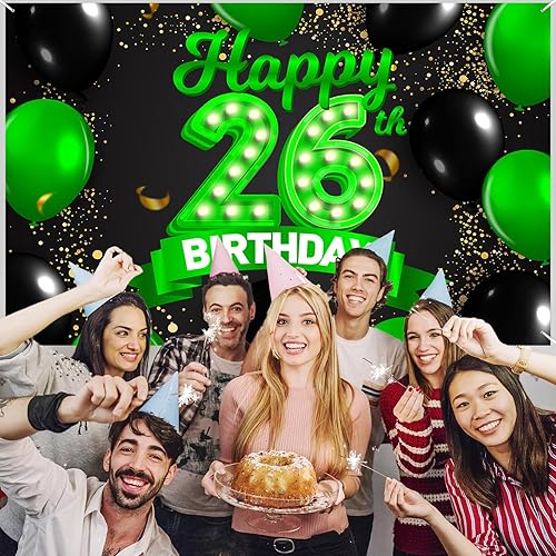 Miniatura 6 de Cartel de feliz cumpleaños GLight-Bn-26