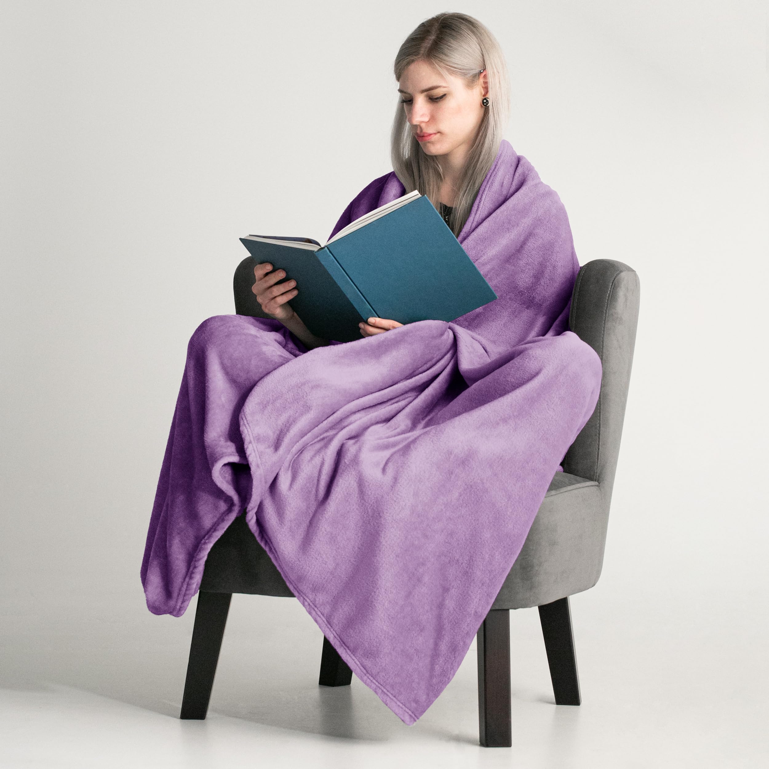 Kensingtons Coperta In Pile Panna | Letto Matrimoniale | Ipoallergenica E Calda