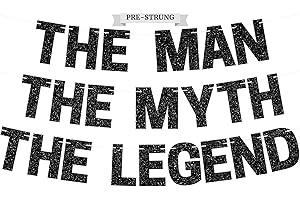 The Man The Myth The Legend Banner - No Fuss, Just Fun!