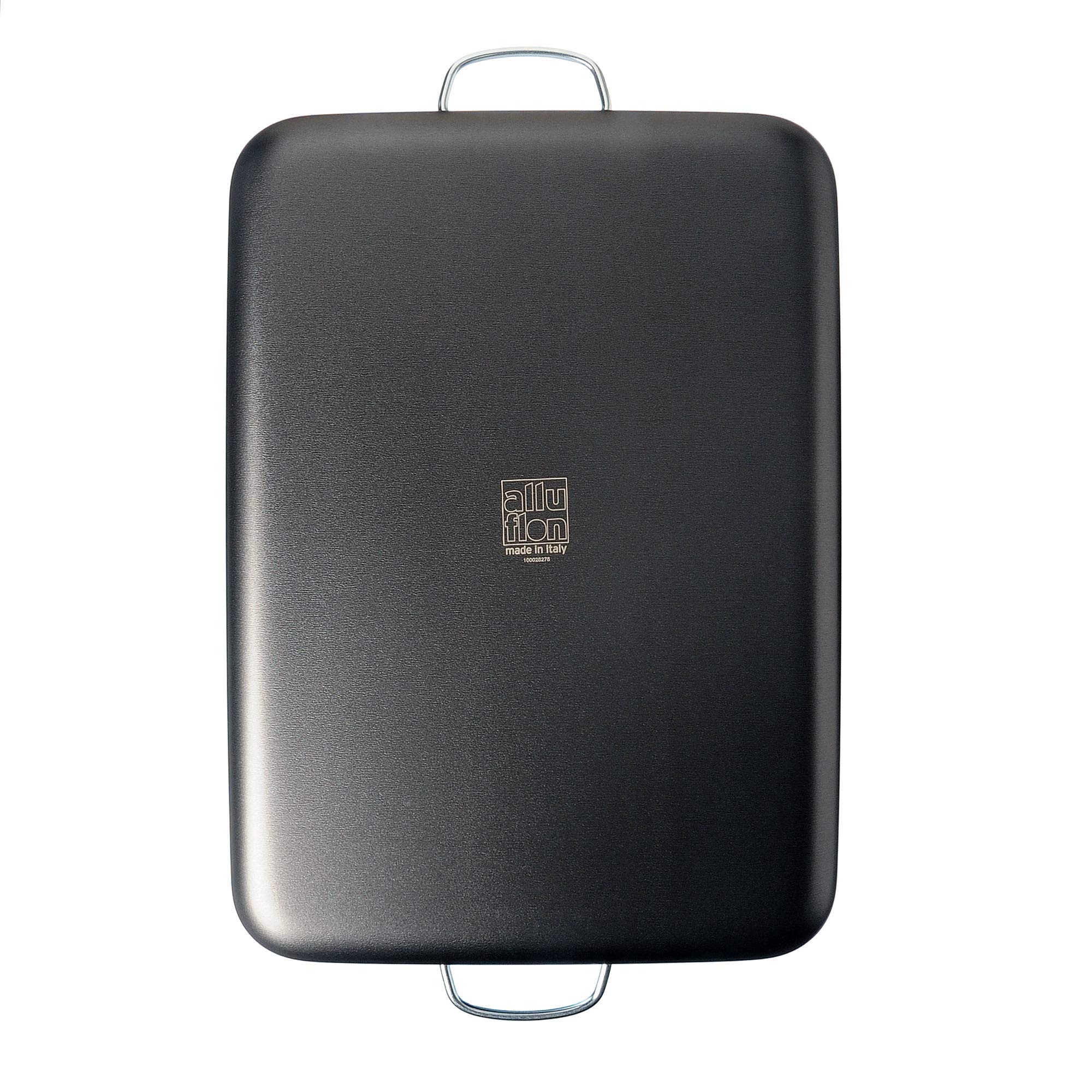 Alluflon Tradition Italien Lasagneform, Aluminium, schwarz