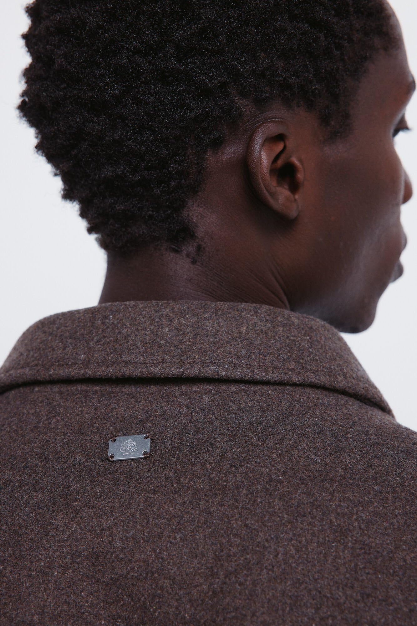 SPRINGFIELD Crew with Woven Piece At Neck and Hem Sweater Sudadera De Cuello Redondo para Mujer