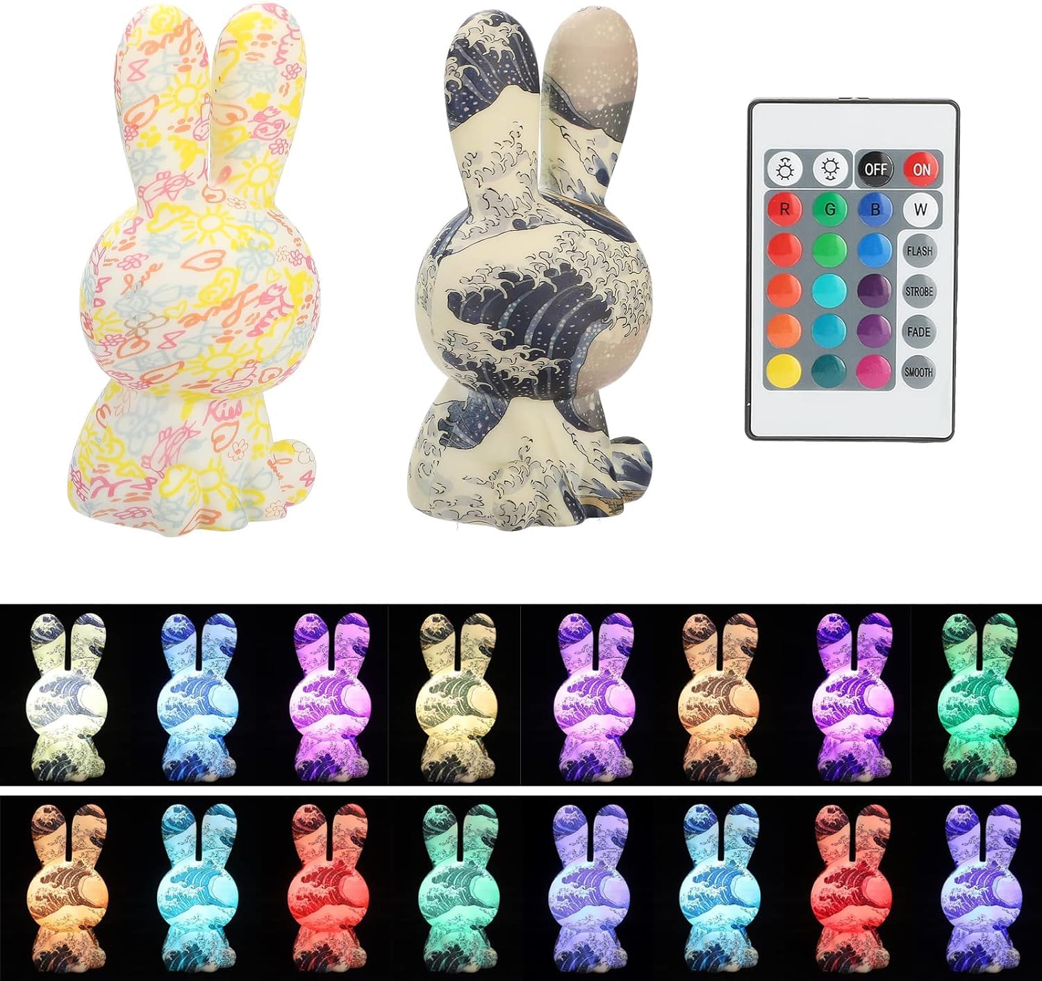 Lámpara de Noche Exquisita para niños, luz Nocturna Recargable por USB, luz para guardería de bebé, lámpara pequeña, luz Nocturna sin Parpadeo