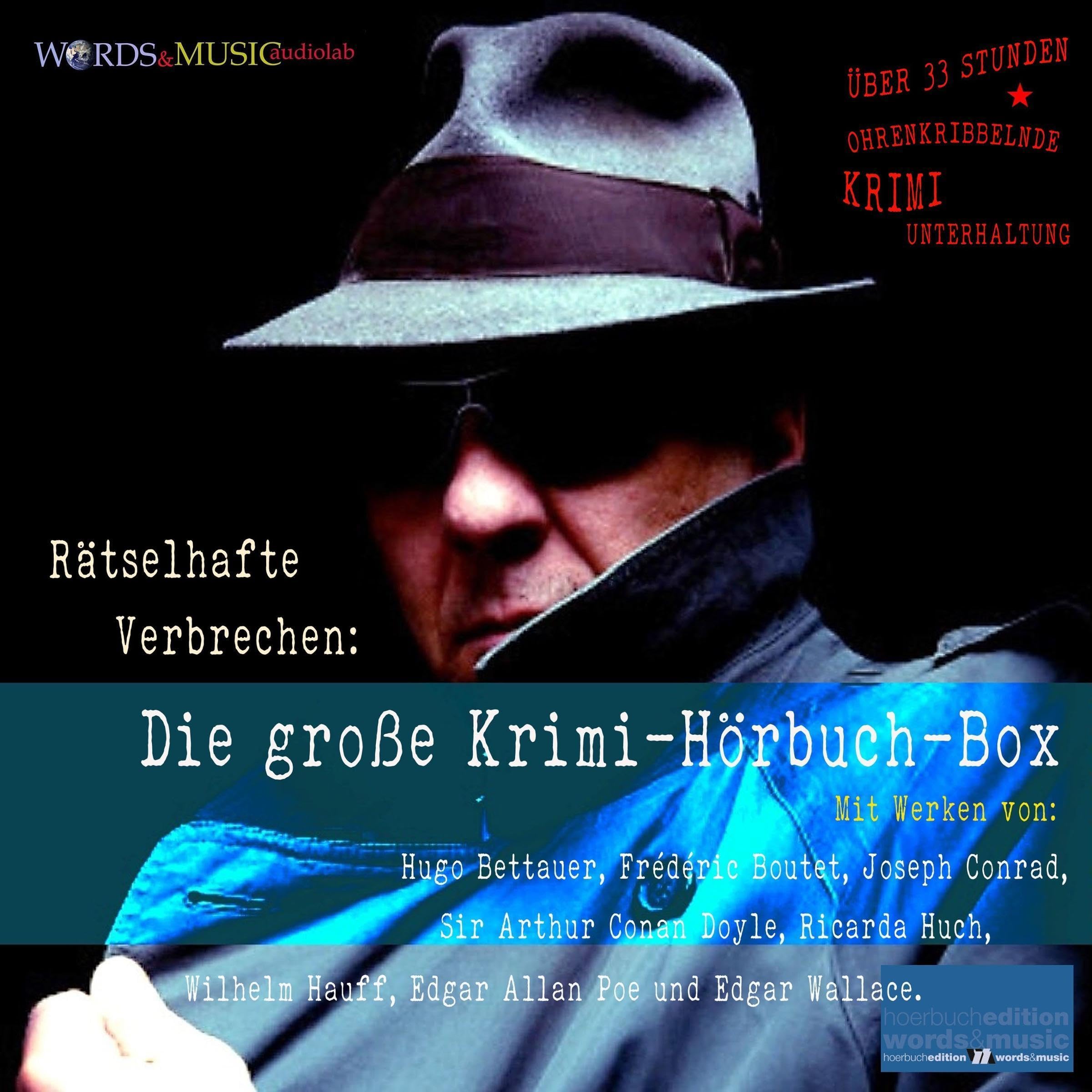 Rätselhafte Verbrechen. Die große Krimi-Hörbuch-Box
