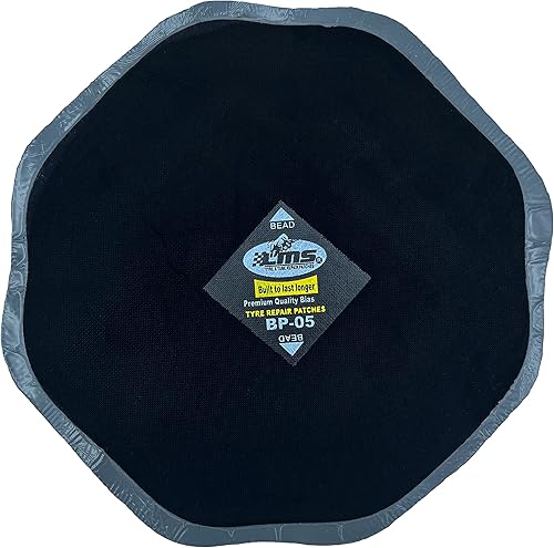 Parches de reparación de neumáticos reforzados LMS BP-05 7 x 7 pulgadas