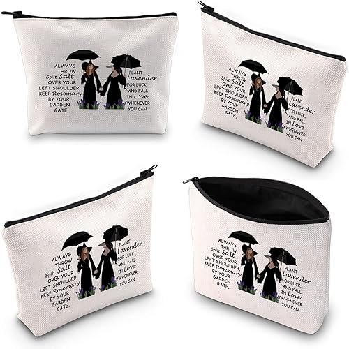 Miniatura 6 de WCGXKO Regalo inspirado en programas de televisión para mujer, sal romero lavanda, amor, brujería, bolsa de bruja para mujer, Sal Romero Lavanda Amor