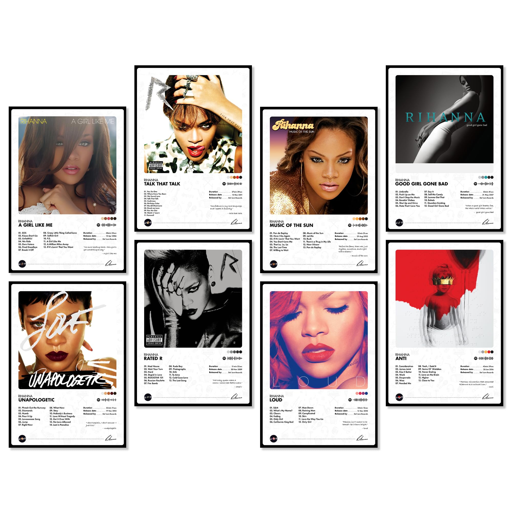 Kanye West Album Art Posters - 12 Designs -7