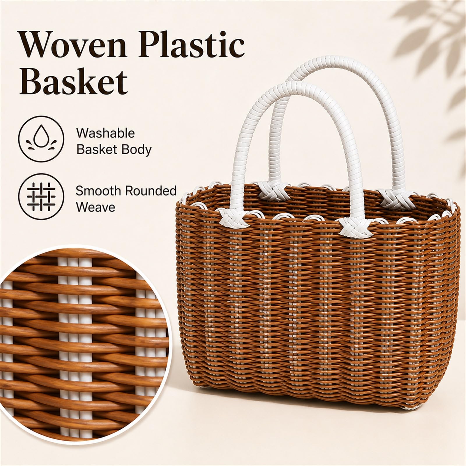 Panier de plage en paille
