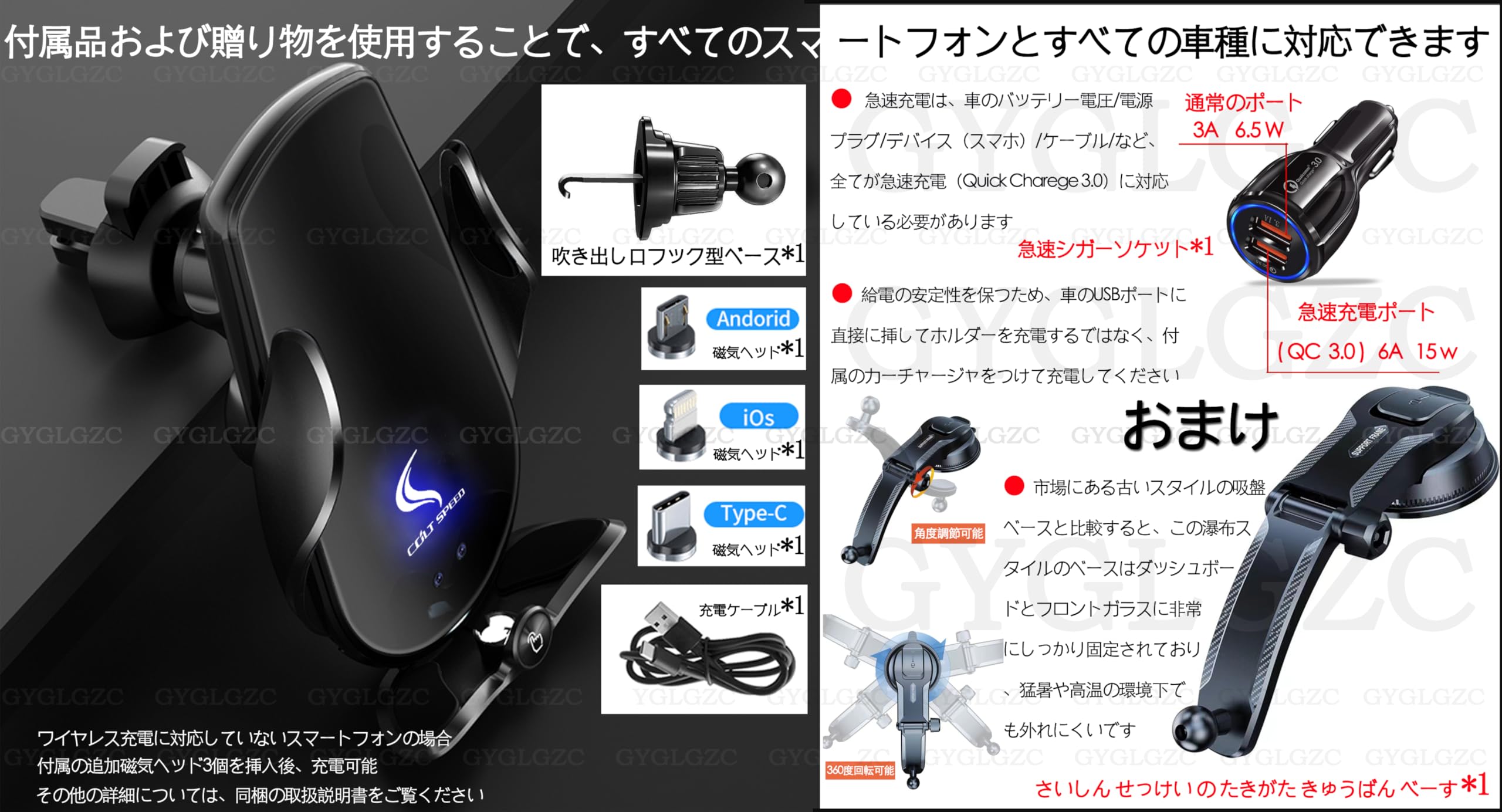 Amazon.co.jp: ハリアー スマホホルダー ハリアー60系 80系 車載