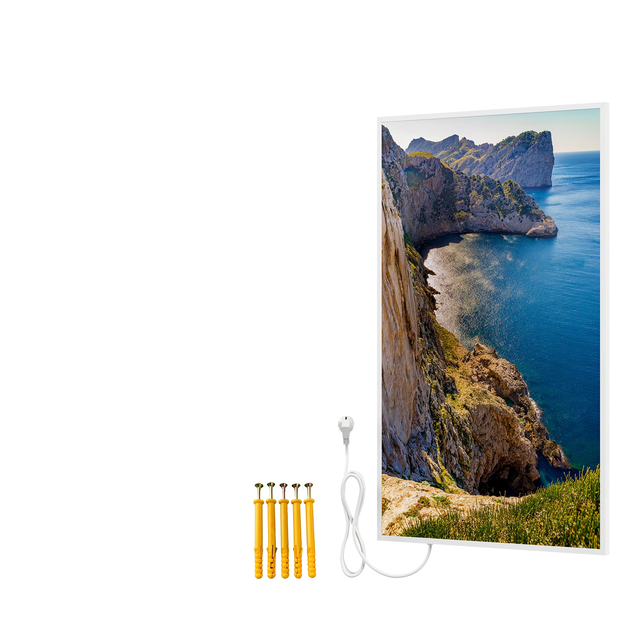 Sonnenkönig Pannello Riscaldante a Infrarossi Bagno | 110 × 58 × 3.5 cm | 450 W acquistare da