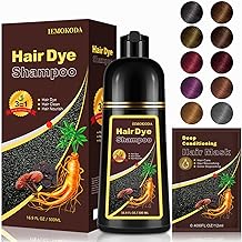 Hair Dye Shampoo in Coffee - Washes In Rich Color, Easy At-Home Color Shampoo Hair Dye for Women & Men, 3-in-1 Hair Color & Care for Natural-Looking Gray Coverage, Instant & Long-Lasting, 16.9 Fl Oz