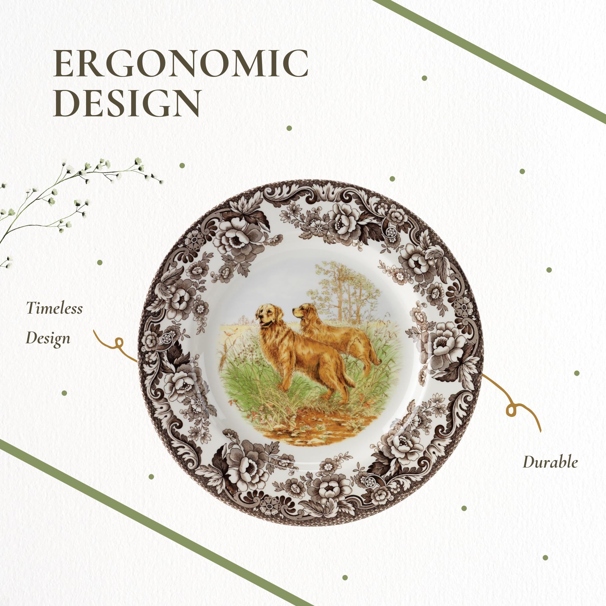 Amazon.com | Spode Woodland 10.5