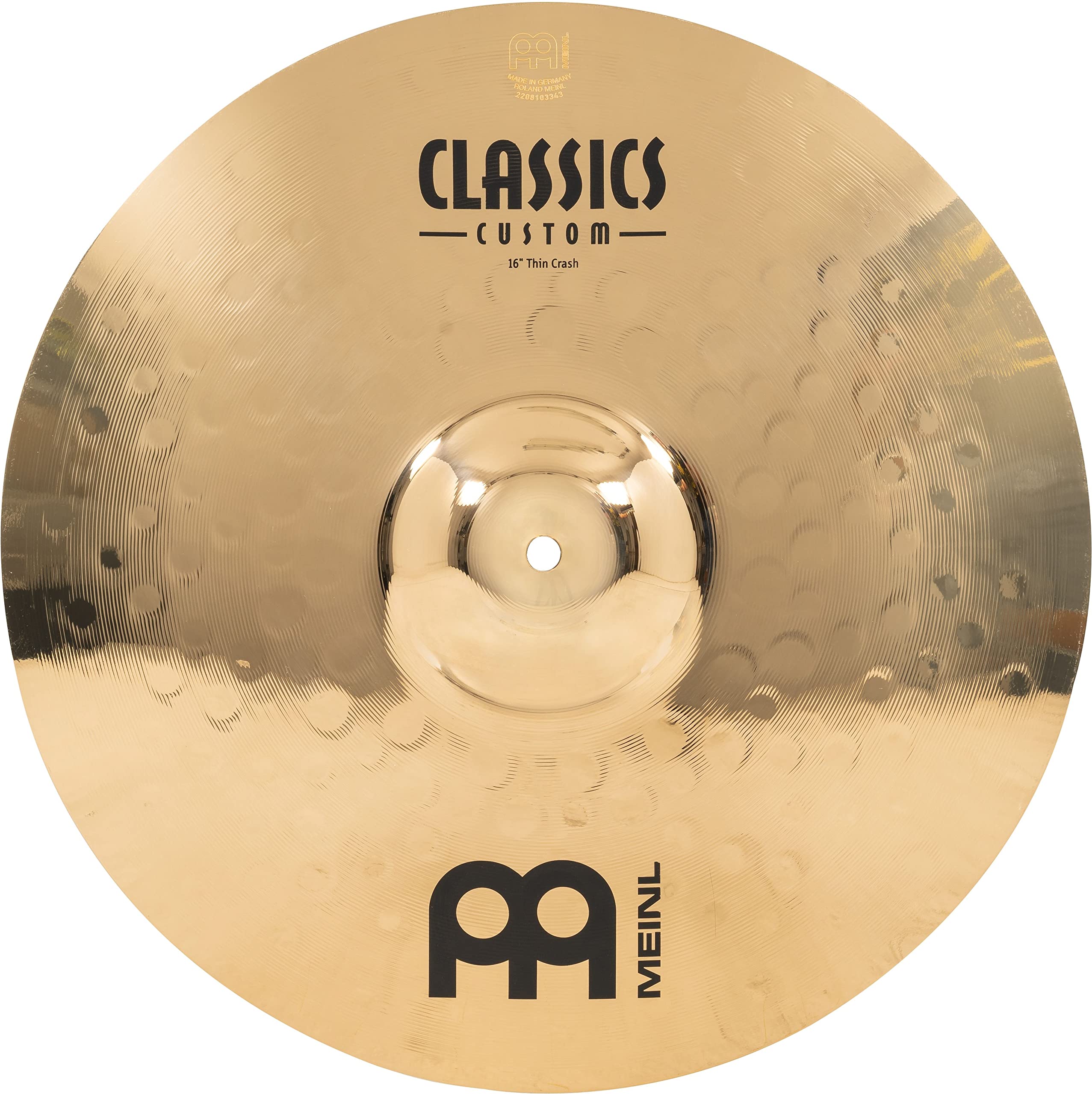 Amazon | MEINL Cymbals マイネル Classics Custom Brilliant Series