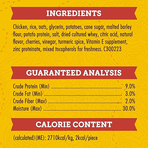 Miniatura 7 de Zukes, Treats Mini Naturals Receta de pollo, 6 onzas