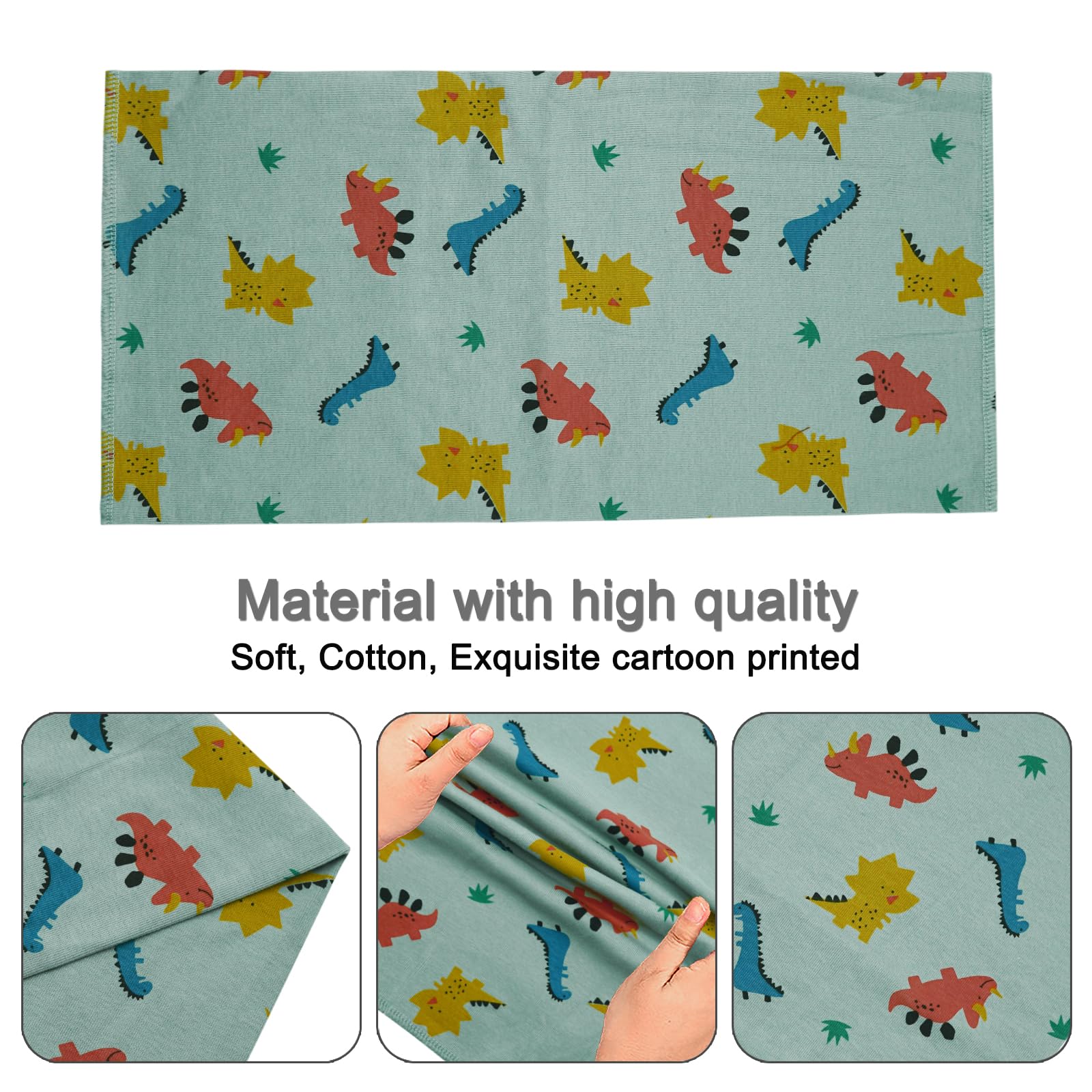 Enwokran Conjunto de Gorro y Bufanda para Niños y Niñas 3 a 8 Años Beanie Sombreros Lindos Bufanda Tubular Conjunto Patrón de Dibujos para Otoño Invierno Primavera