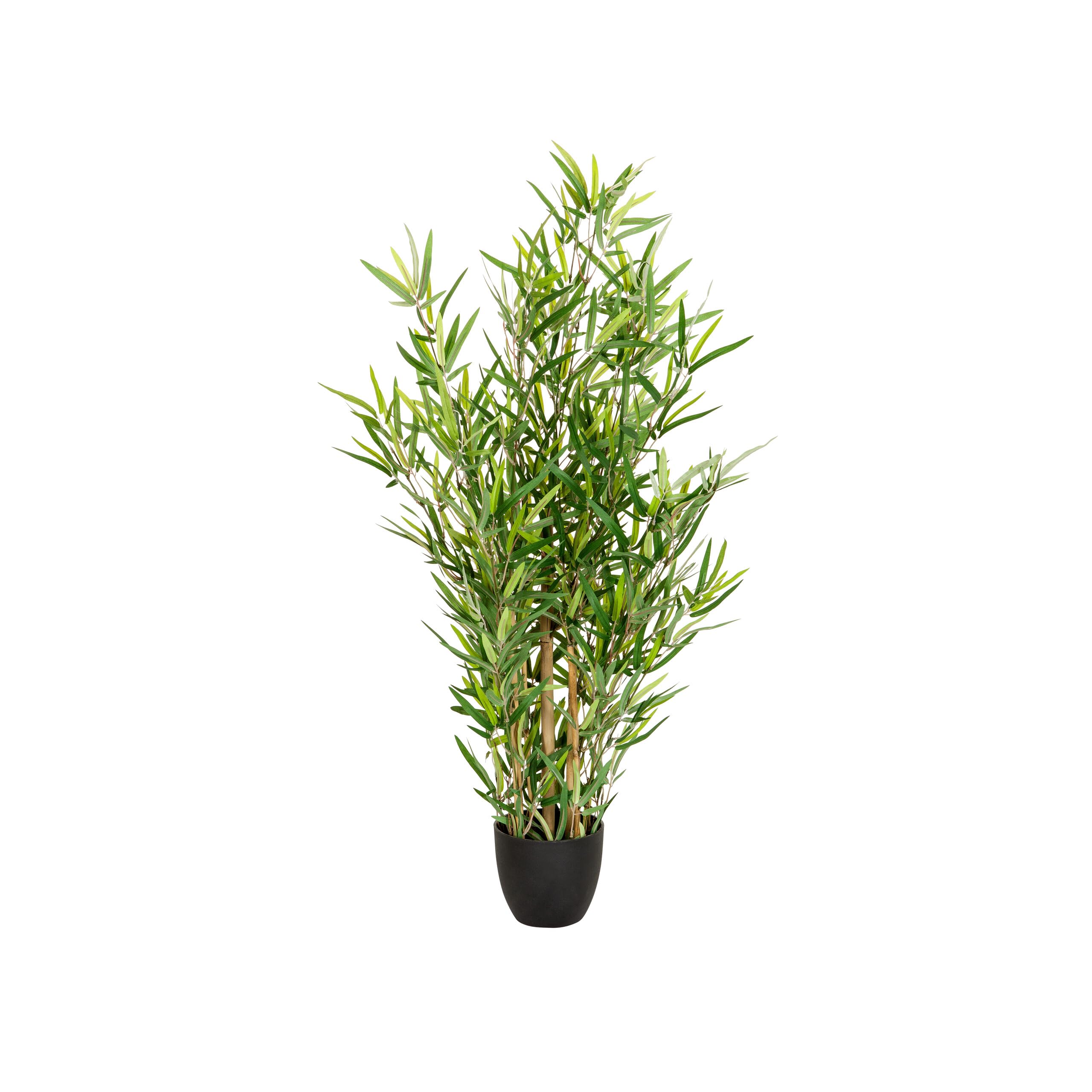 hjh OFFICE Planta Artificial Mini Bamboo Altura 100 cm Árbol de Bambú Artificial Verde Deco Planta de Interior Artificial, 871005