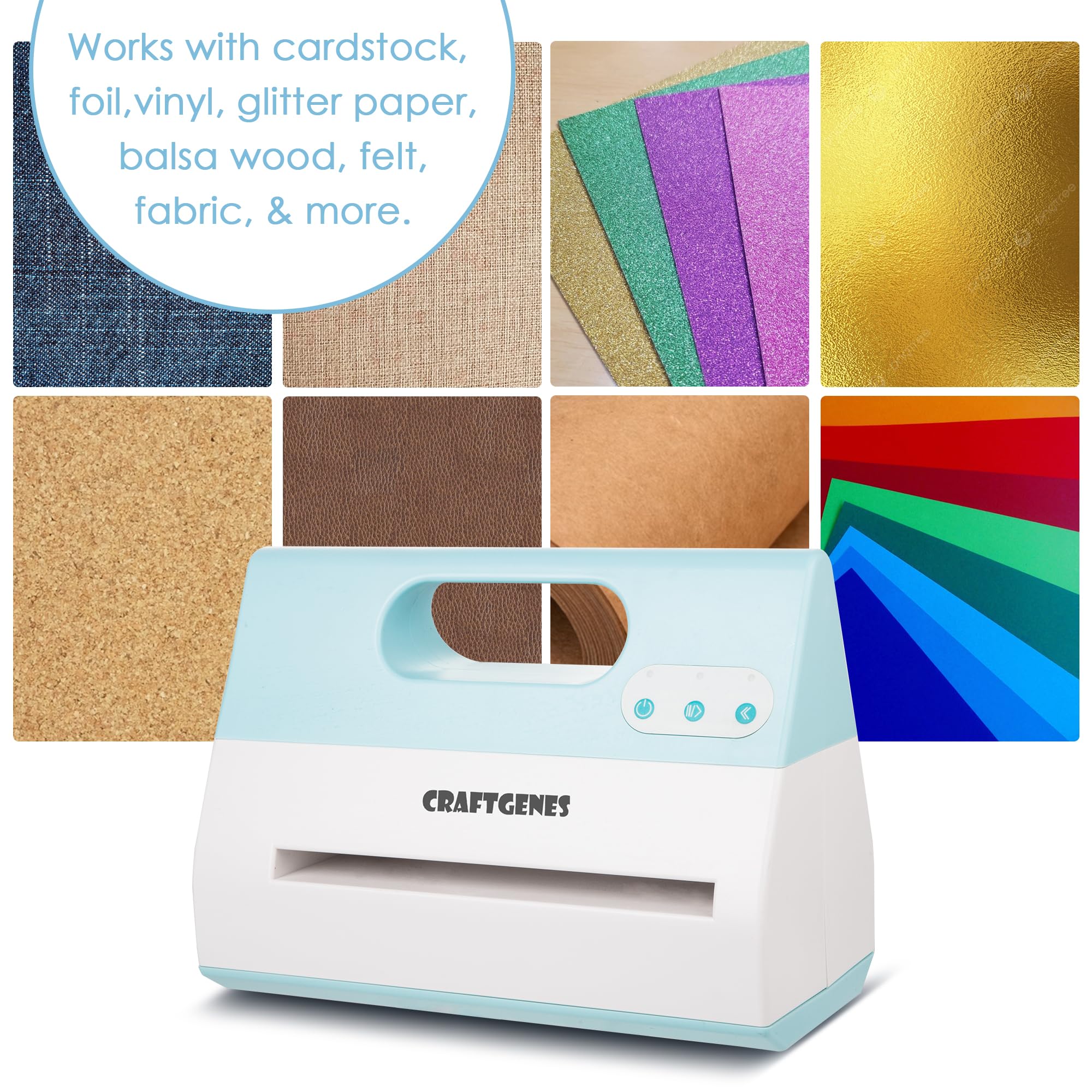 CraftGenes Die Cutting Machine - 9 Inch, 200W -7 CraftGenes Die Cutting Machine - 9 Inch, 200W -7