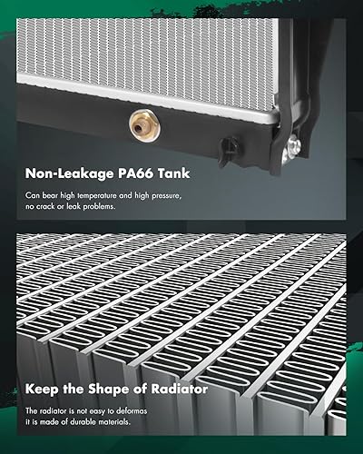 Miniatura 6 de SCITOO Radiador 945 apto para Toyota 1992-1995 para 4Runner 2.4L 1984-1995 para Toyota para Pickup 2.4L