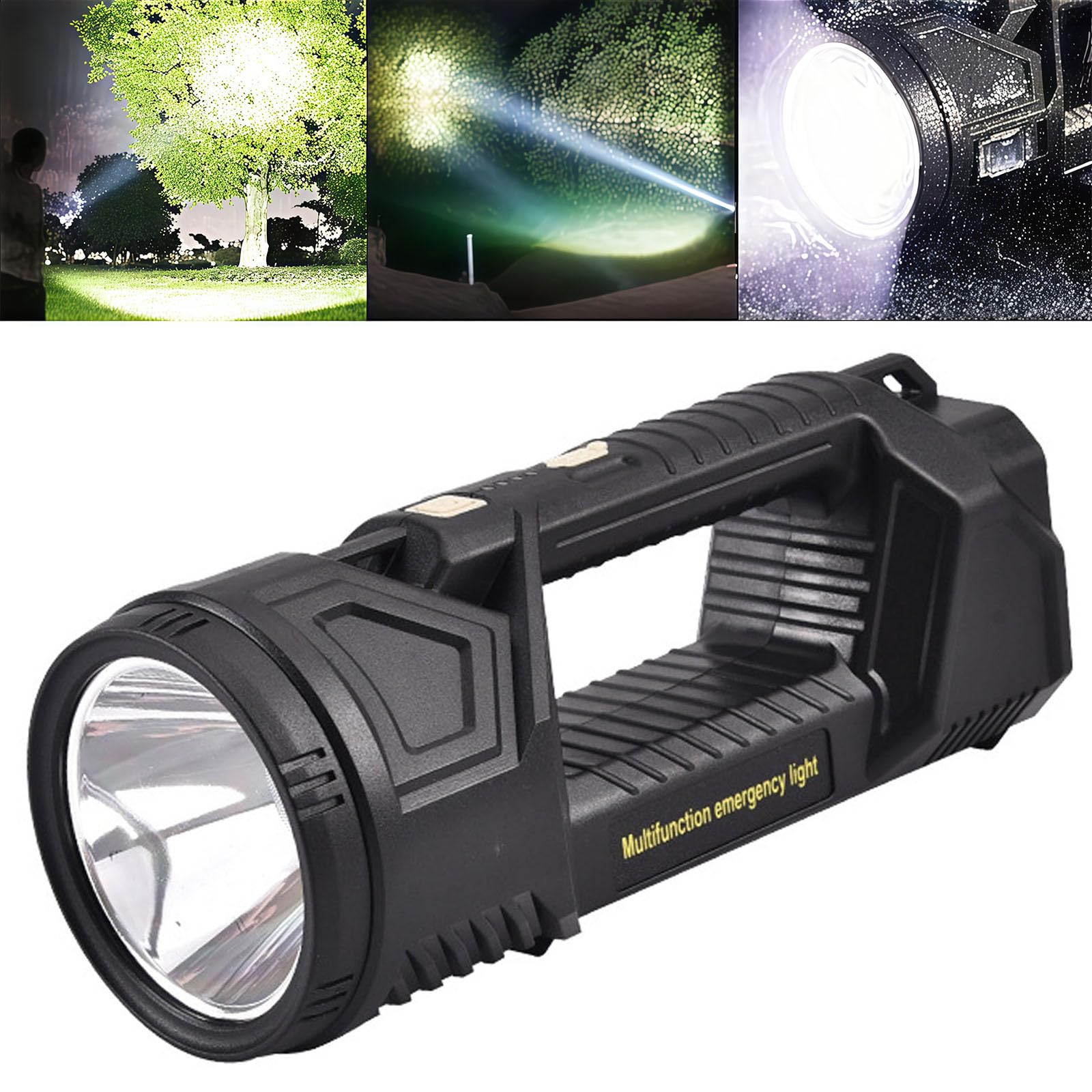 BIBIFACTORY New German 1000000 Lumens Waterproof Spot Lights Handheld Large Searchlight, Repertoireof Flashlight, Super Bright Spotlight Flashlight,