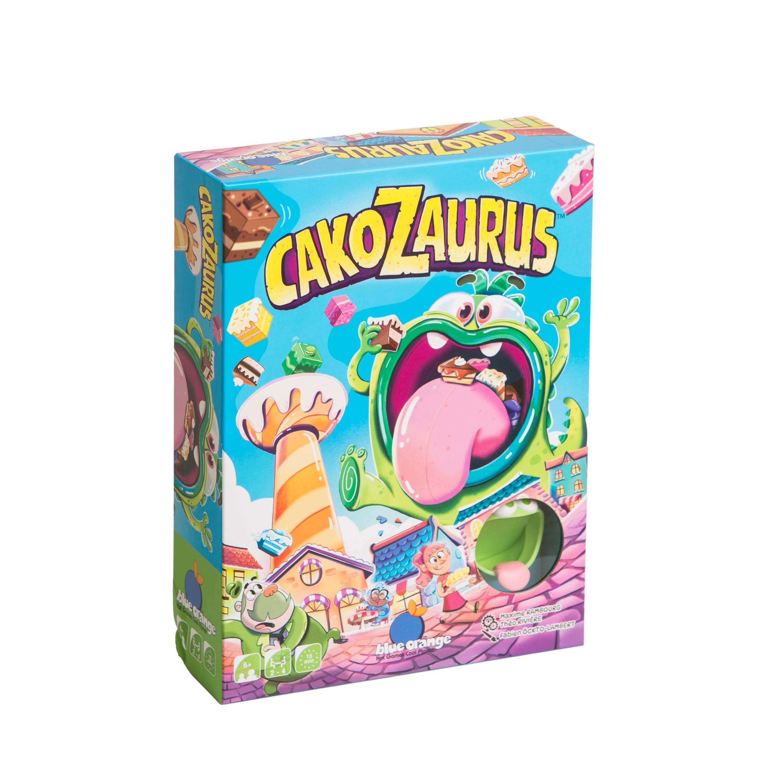 Blue Orange - Cakozaurus - Cooperative Board Game - Cake Theme - Gourmet Monster - Immersive Material - From 6 Years